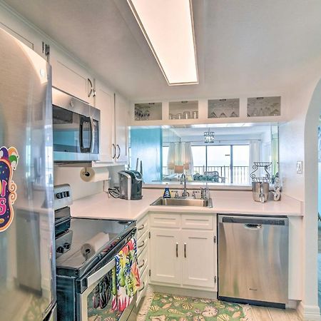 Galveston Oceanfront Condo With Balcony And View! Buitenkant foto