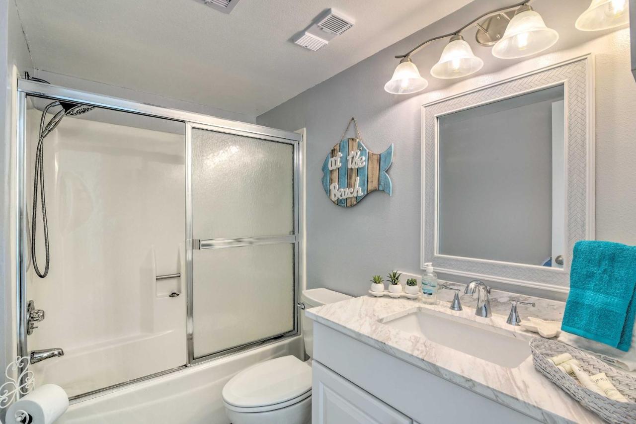 Galveston Oceanfront Condo With Balcony And View! Buitenkant foto