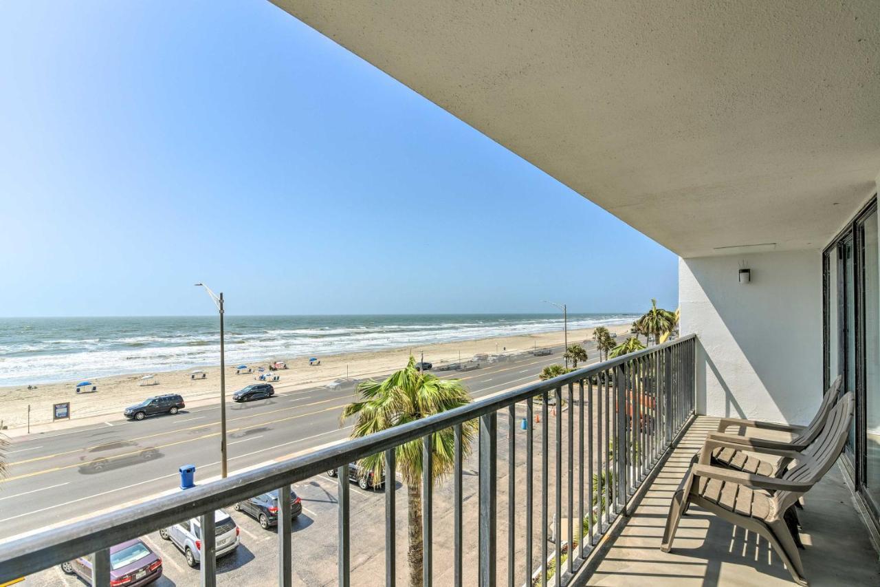 Galveston Oceanfront Condo With Balcony And View! Buitenkant foto