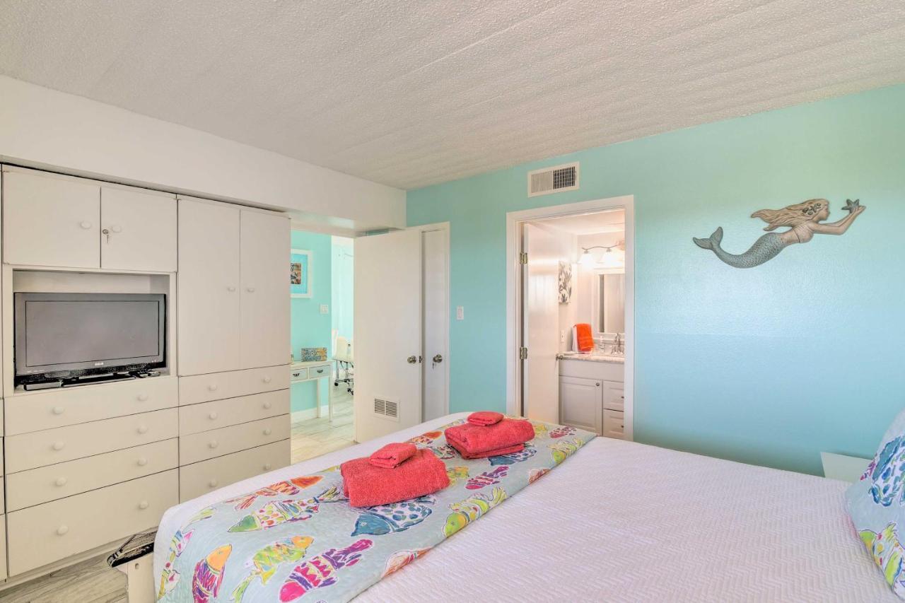 Galveston Oceanfront Condo With Balcony And View! Buitenkant foto